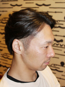 ワイルド系ツーブロック