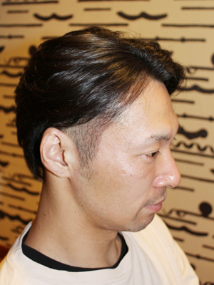 ワイルド系ツーブロック