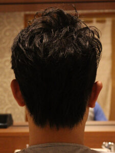 スパイシーツーブロックパーマ