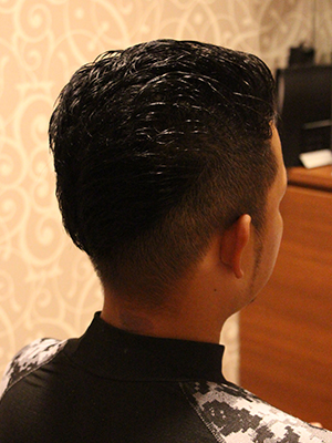 バチッとツーブロ