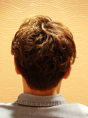 ふんわりパーマ