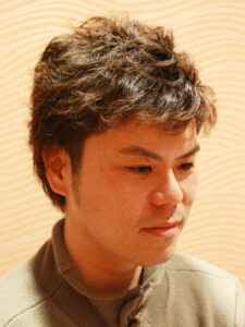 ふんわり紳士パーマ