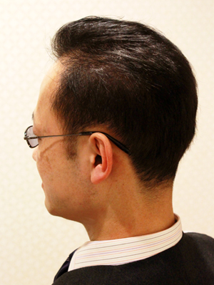 ミドルエイジのビジネスヘア