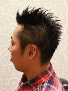 レングスで遊べるソフトモヒカン