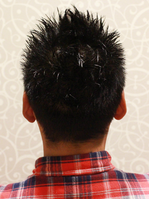 レングスで遊べるソフトモヒカン